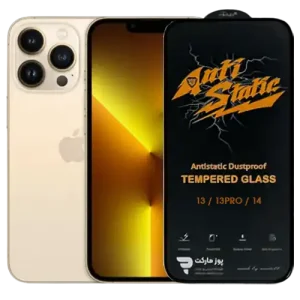 گلس Apple iPhone 13/ 13pro/ 14 مدل Anti Static